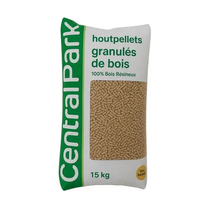 Central Park naaldhout pellets pallet – DIN+ – 66 zakken van 15 kg