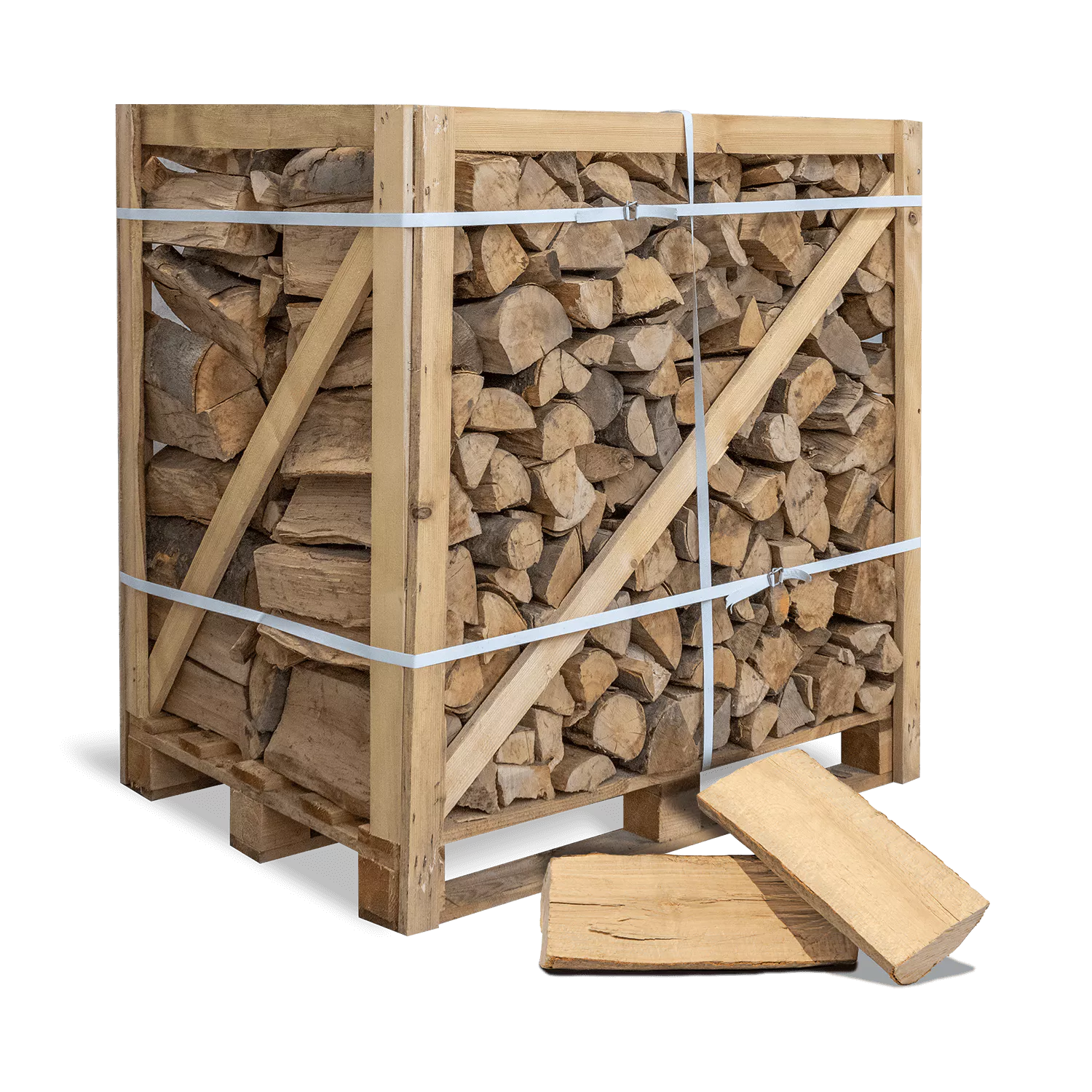 Beukenhout 1 RM – 500 kg – Ovengedroogd – Lengte van de stammen 33 cm